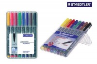 STAEDTLER Lumocolor permanent 0,4mm(S), 313 WP8, 8 Farben ass.