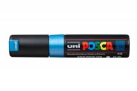 UNI-BALL Posca Marker 8mm MET, bleu, PC8K