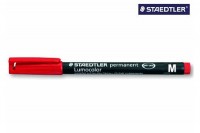 STAEDTLER Lumocolor permanent 1mm(M), 317-2, rot