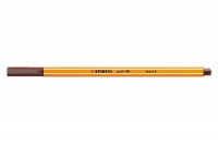 STABILO Stylos fibre point 88 0.4mm brun, 88/45