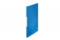 LEITZ Sichtbuch WOW PP A4, 46310036, blau metallic 20 Hüllen