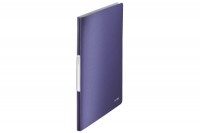 LEITZ Livre présentation Style PP A4 titan bleu 20 pochettes, 39580069