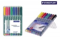 STAEDTLER Lumocolor non-perm. 1mm(M), 315 WP8, 8 Farben ass.