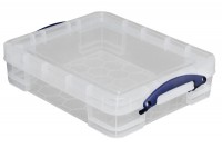 REALLY USEFUL BOX Kunststoffbox 11lt, 68502800, transparent