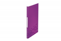 LEITZ Sichtbuch WOW PP A4, 46320062, violett metallic 40 Hüllen