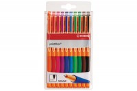 STABILO pointVisco Stylos gel 0.5mm 10 couleurs ass., 1099/10