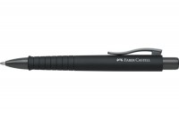 FABER-CASTELL Kugelschreiber POLY BALL XB All Black, 241190