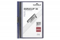 DURABLE Klemmhefter DURACLIP 30, 2200/28, für 30 Blatt A4 nachtblau