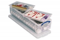 REALLY USEFUL BOX Kunststoffbox 22lt, 68503600, transparent