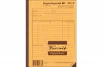 FAVORIT Regierapport D/F/I A5, 9183 OK, weiss 50x3 Blatt