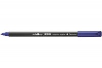 EDDING Stilos fibre 1200 0.5-1mm bleu, 1200-3