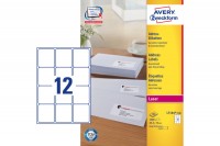 AVERY ZWECKFORM Adressetiketten 63,5x72mm 1200 Stück, 7164-100