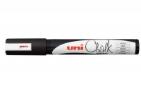 UNI-BALL Chalk Marker 1.8-2.5mm schwarz, Rundspitze, PWE5M