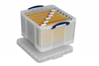 REALLY USEFUL BOX Kunststoffbox 42lt, 68504100, transparent