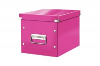 LEITZ Click&Store Cube M, 61090023, 260x43x260mm  pink