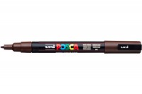 UNI-BALL Posca Marker 0.9-1.3mm dunkelbraun, PC-3M DAR