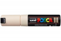 UNI-BALL Posca Marker 8mm beige, Keilspitze, PC-8K