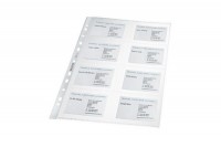 LEITZ Dossier cartes de visite 8 compart.,10x7cm 10 pcs., 47583003