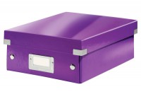 LEITZ Click&Store Box 220x100x285mm, 60570062, violett metallic