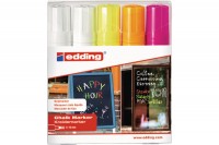 EDDING Windowmarker 4090 4-15mm 5 couleurs ass., 4090 E-5