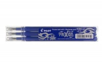 PILOT Mine FriXion Refill bleu, set à 3, BLS-FR7-L