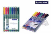 STAEDTLER Lumocolor non-perm. 1/2,5mm, 312 WP8, 8 Farben ass.