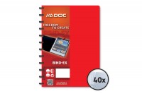 ADOC Sichtbuch  A4, 5842.6, rot