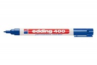 EDDING Marqeur permanent 400 1mm bleu Blister, 400-3BL