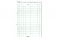 FAVORIT Devis-Ausmassblock A4, 2082, grün  100 Blatt