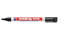 EDDING Marqeur permanent 400 1mm noir Blister, 400-1BL