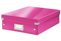 LEITZ Click&Store Box 280x100x370mm, 60580023, pink metallic