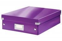 LEITZ Click&Store Box 280x100x370mm, 60580062, violett metallic