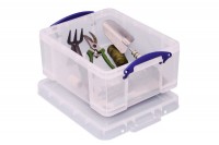 REALLY USEFUL BOX Kunststoffbox 21lt, 68506000, transparent