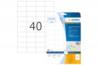 HERMA Etiketten Special 52,5x29,7mm, 4684, transparent  25 Stück