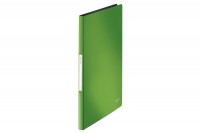 LEITZ Livre présentation Solid PP A4 vert clair 20 dossiers, 45641050