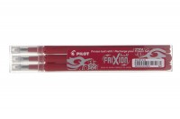 PILOT Mine FriXion Refill rouge, set à 3, BLS-FR7-R